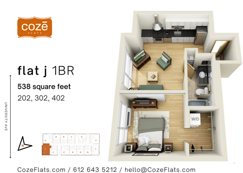Flat J Floor Plan